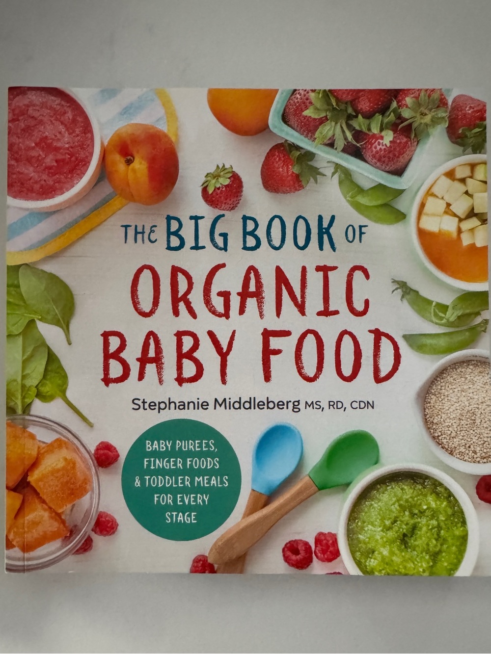 The Big Book of Organic Baby Food – Red Cover